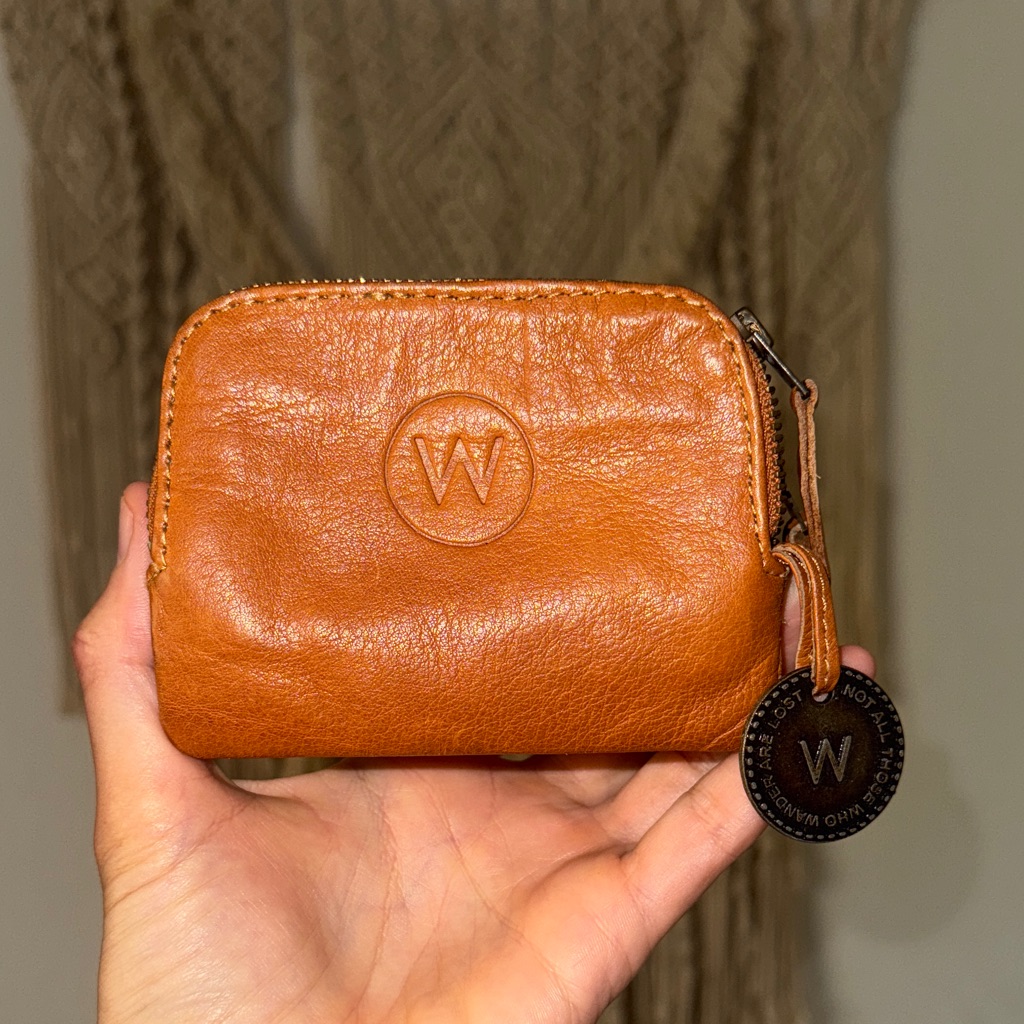 Brand Tan Leather Wallet
